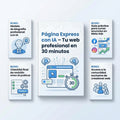 Página Express con IA – Tu web profesional en 30 minutos